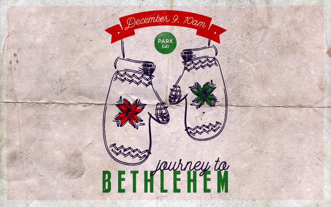 Hey Kids: Journey to Bethlehem with us!