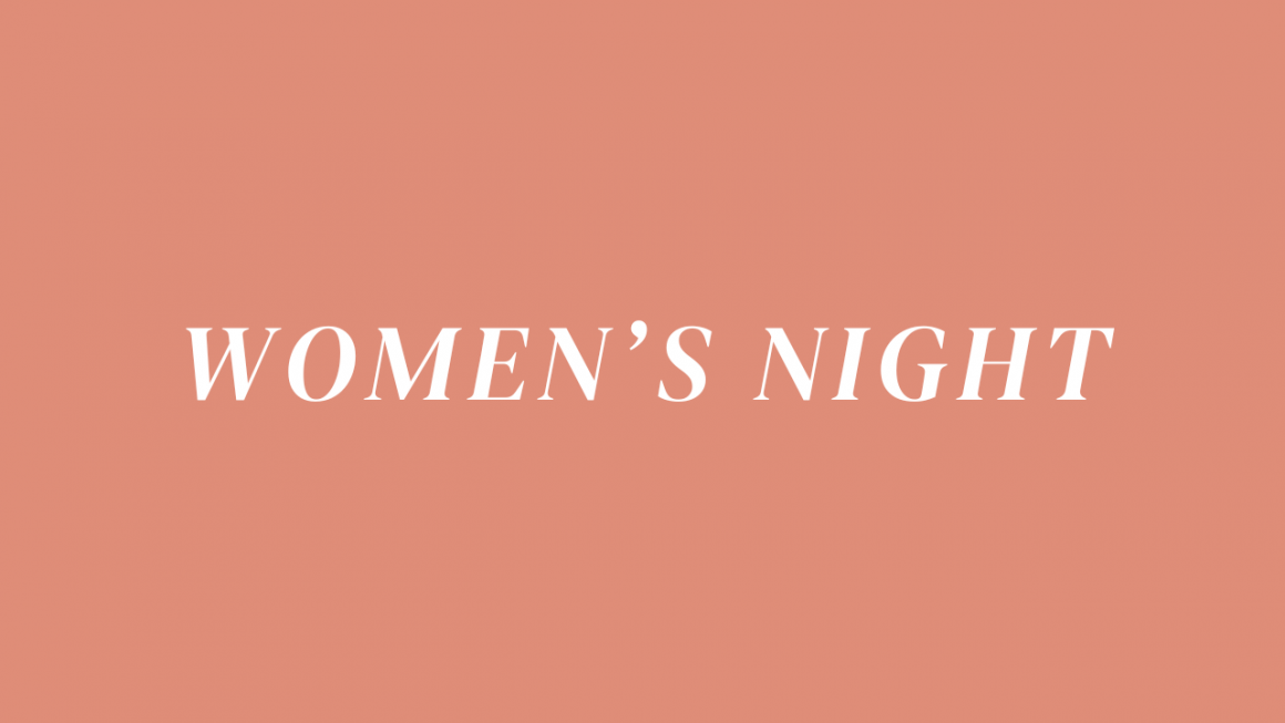 Women’s Dessert and Craft Night